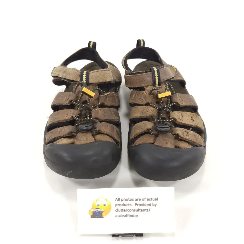 Keen Newport Adjustable Outdoor Drawstring Sandal Mens Size 6 1009996 Brown